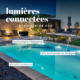 Piscines avec lumières connectées