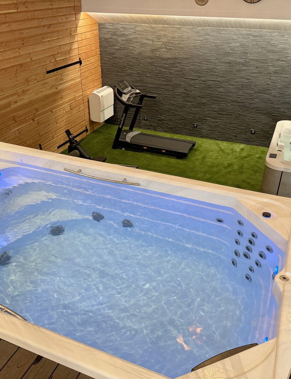 Installation Wellness avec 2 spas OEWEO